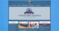 Desktop Screenshot of filbertbayischools.org